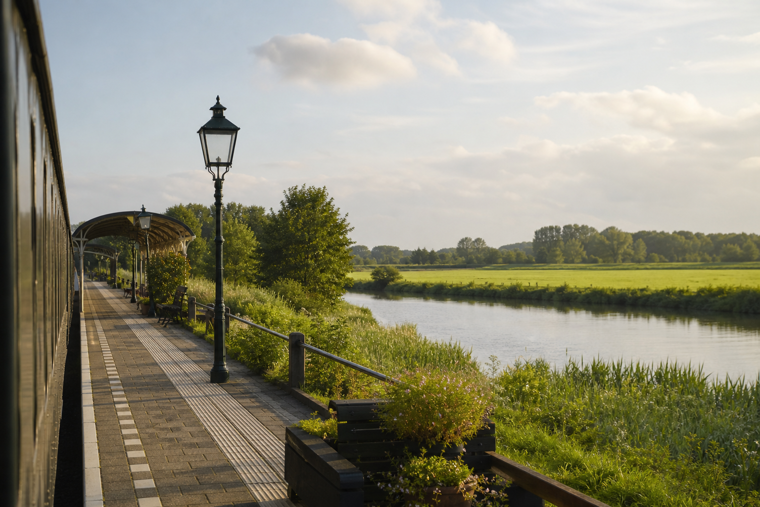 Rustige reisomgeving passend bij Een evenement bezoeken met aandacht voor rust en comfort